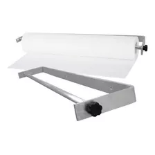 Suporte Fixador 70cm P/ Lençol Papel Rolo Bobina Maca Parede