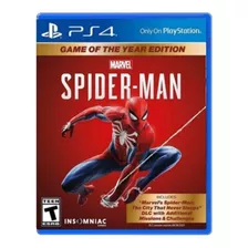 Videojuego Sony Spiderman Game Of The Year Edition (ps4)