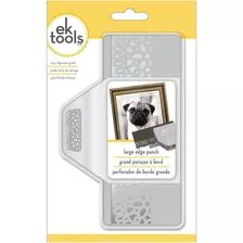 Perforadora De Papel Ek Tools Borde Color Gris