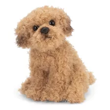 Demdaco Labradoodle Dog Golden Brown - Peluche Suave Para Ni