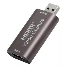 Placa De Captura Hdmi Usb 3.0 4k 1080p Full Hd Live Sreaming