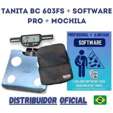 Balança Bioimpedância Tanita Bc 603fs + Software Originalpro