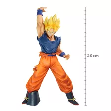 Estátua Dragonball Super Sayajin Goku 25cm Maximat Banpresto