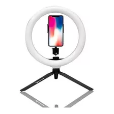 Iluminador Ring Light De Mesa Spectrum Sp-26 Led 26 Cm Novo 