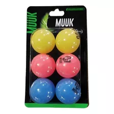 Set De Pelotas Tenis De Mesa Muuk