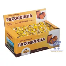 Paçoca De Amendoim Caixa C/ 100 Unidades De Piranguinho Mg