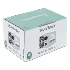 Fuente De Poder Truebasix Atx / 480w / 24pines / 115v 60hz