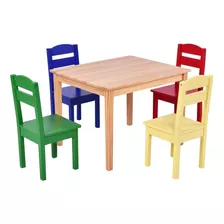 Juego De Mesa Y Silla Para Niño Muebles Preescolares