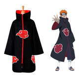 Manto Naruto Akatsuki Fantasia Cosplay Anime Capa Pain