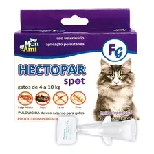 1 Hectopar Spot Antipulgas Gatos Fg Acima De 4kg - Mon Ami