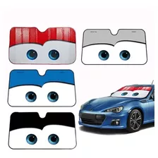 Parasol Cortina Auto Ojos Rayo Mcqueen Disney Cars Varios Colores