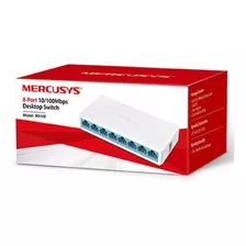 Mercusys Ms108, Switch De Escritorio De 8 Puertos 10/100mbps