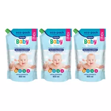 Algabo Baby Repuesto Oleo Calcáreo 900 Ml X 3