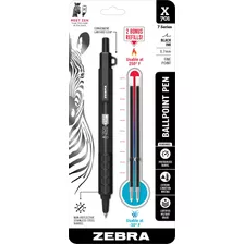 Zebra Pen X-701 Tactical Ballpoint Pen With Bonus Refills,