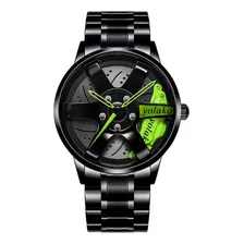 Reloj De Ruedas De Coche Para Hombre, Moderno, Deportivo, Co