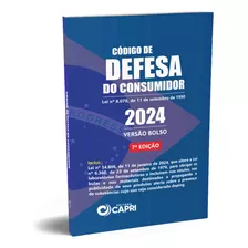 Código De Defesa Do Consumidor De Bolso, De Editora Capri. Editorial Capri, Tapa Mole, Edición 7 En Português, 2024