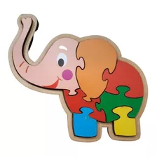 Quebra-cabeça Infantil Elefante
