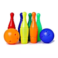 Juego De Bolos Niña Y Niño De 8pcs 22cm Didactico Boy Toys