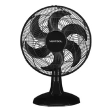 Ventilador De Mesa Turbo Economy Preto 6 Pás 40cm Ventisol