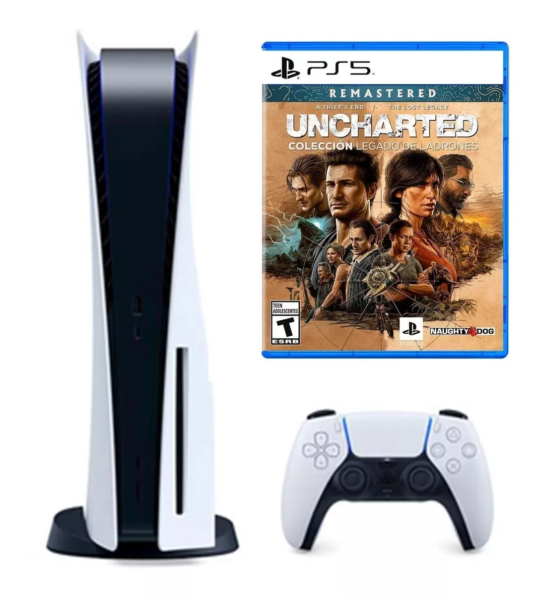 Consola Sony Playstation 5 825gb Standard Mas Uncharted Ps5