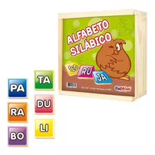 Jogo Alfabeto Silábico 165 Peças