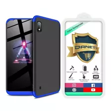 Kit Capa Capinha 360 Galaxy A10 Impacto Fosca + Pelícu Vidro