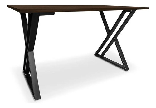 Mesa P/ Escritorio Jantar Gamer 1,20 Qatar Preto Villandry Preto