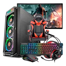 Pc Gamer Completo Amd A8 16gb +ssd +monitor Full Hd +cadeira