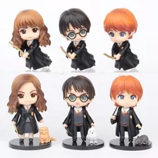 Harry Potter Muñeco Figura Set X 6 Juguetes Coleccionables 