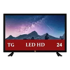 Televisor Monitor Led 24 Pulgadas Hd Usb Tdt Hdmi 12v Y 110v