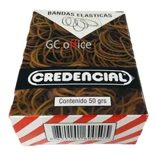 Bandas Elasticas Credencial Banditas Elasticas Caja X 50grs.