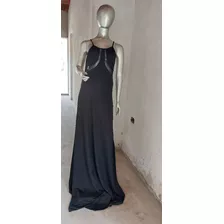 Vestido De Fiesta Con Transparencia 