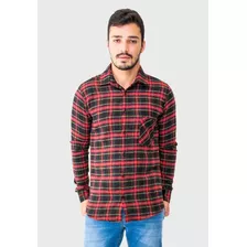 Camisa Masculina Flanela Manga Longa 33516