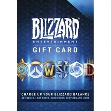 Cartão Blizzard R$100 Reais Gift Card Battle.net