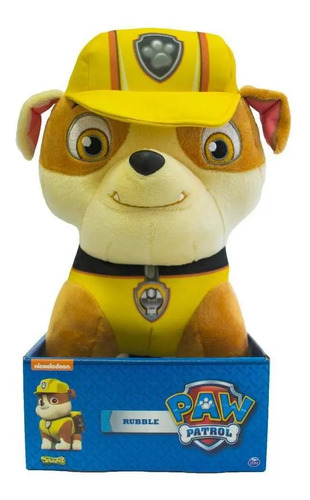 Patrulha Canina - Pelúcia Rubble 30cm - Sunny 1345 Colorido