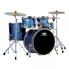 Bateria Acústica D One Rocket Dr22 Bumbo 22 Bss Pedal Banco