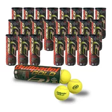 Pack X24 Tubos De Pelotas Padel Bullpadel Gold Premium