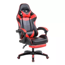 Cadeira Gamer Prizi Canvas - Vermelha