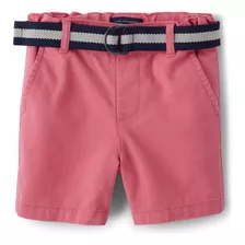 The Children's Place Pantalones Cortos Chinos Con Cinturon P