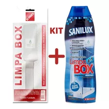 Kit Com 1 Espátula Limpa Box + 1 Limpa Box Sanilux