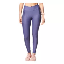 Calça Legging Feminina Fitness Diva Com Recorte Delrio