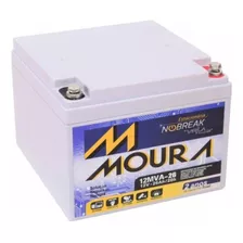 Bateria Estacionaria Moura Nobreak 12v 26ah 12mva26