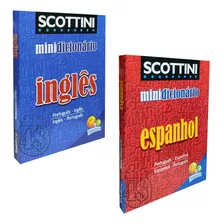 2 Mini Dicionarios Espanhol Ingles Dicionario Escolar