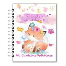 Cuaderno De Control Pediátrico Familia De Zorro