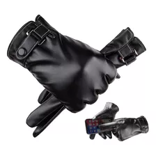 Guantes De Cuero Invierno Pantalla Táctil Para Moto/bici