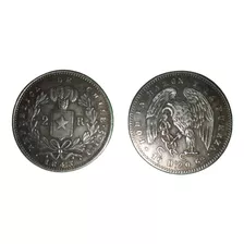 Moneda Conmemora. Histórica 2 Reales Rompiendo Cadenas 1843