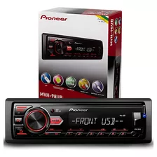 Aparelho Som Pioneer Mvh-088ub Radio Usb Mp3 Am Fm Mod. 2016