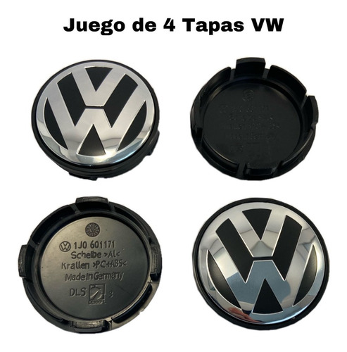 Tapas Centro De Rin Volkswagen Jetta 55 Cm Foto 2
