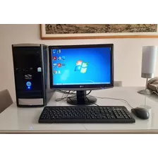 Pc Completo Cpu Pentium Dual, 1gb, Hd 250gb Monitor 17 
