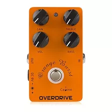 Caline Cp18 Naranja Overdrive Pre Amp Pedal De Efecto De Gui